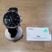 IWC ポルトギーゼクロノグラフ 黒文字盤 IW371447 中古品 - GenTle