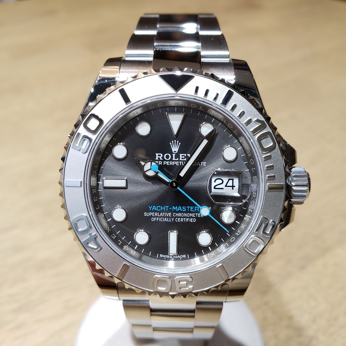 【商談中の方2件目です】ロレックス ヨットマスター 116622 ダークロジウム腕時計(デジタル)