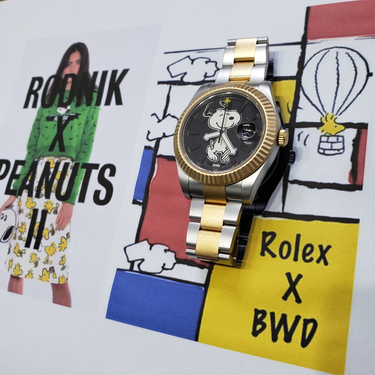 Rolex Rodnik Peanuts Bamford デイトジャスト41 スヌーピー マットチタンコンビ 世界限定25本 中古美品 Gentle
