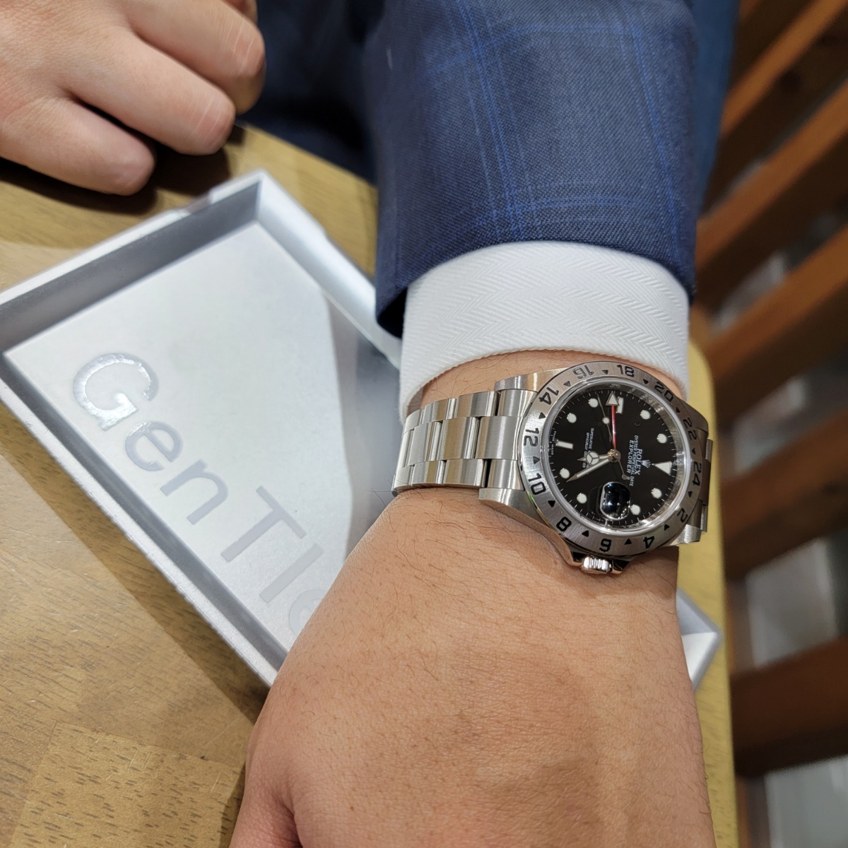 ロレックス エクスプローラーⅡ 掛け時計